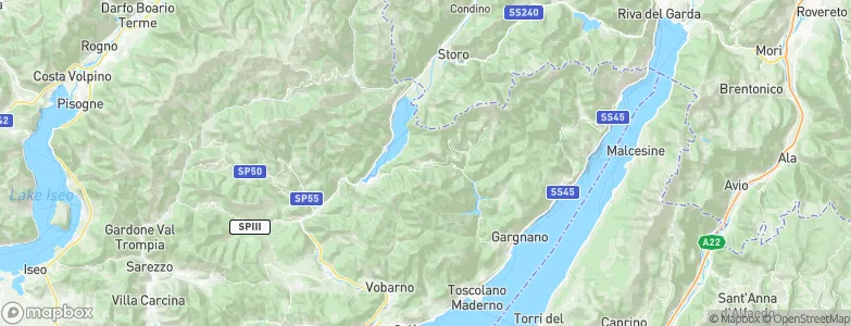 Capovalle, Italy Map