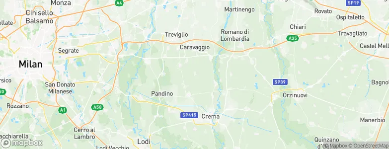 Capralba, Italy Map