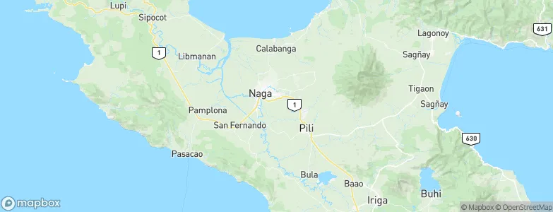 Capucnasan, Philippines Map
