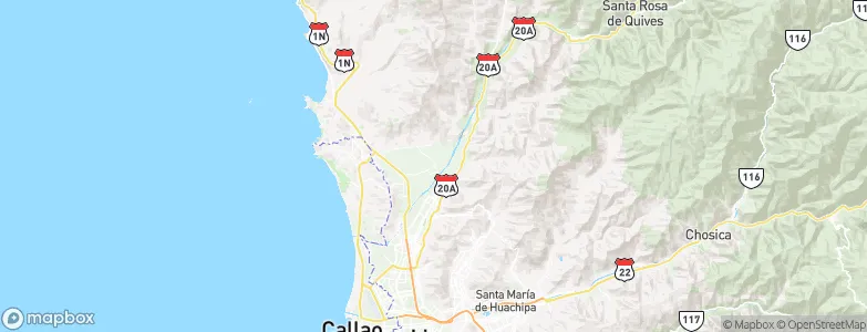 Carabayllo, Peru Map