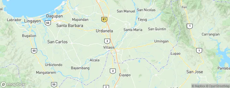 Caramutan, Philippines Map