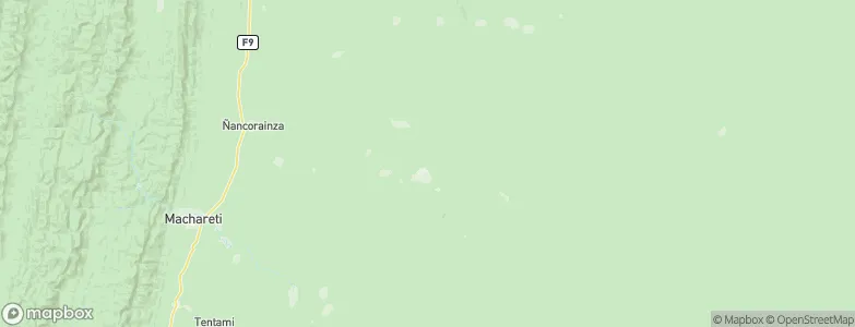 Carandayti, Bolivia Map