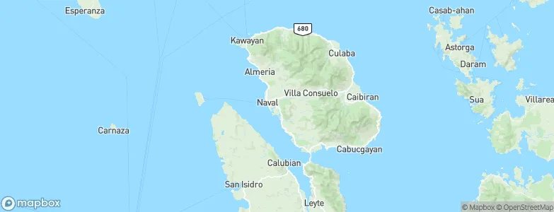 Caraycaray, Philippines Map
