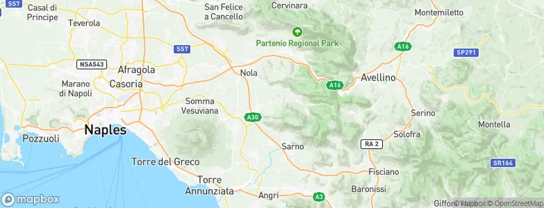Carbonara di Nola, Italy Map