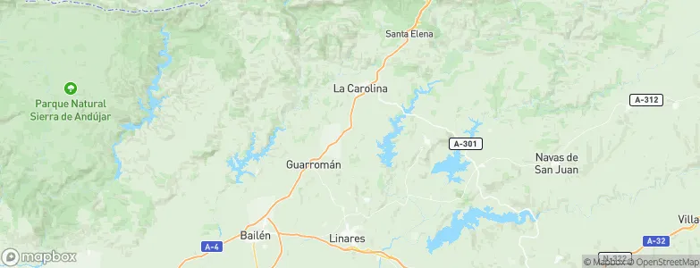 Carboneros, Spain Map