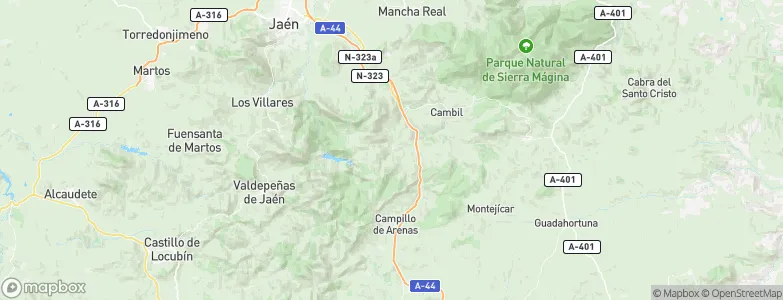Carchelejo, Spain Map