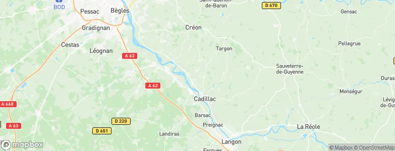 Cardan, France Map