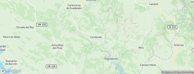 Cardenete, Spain Map
