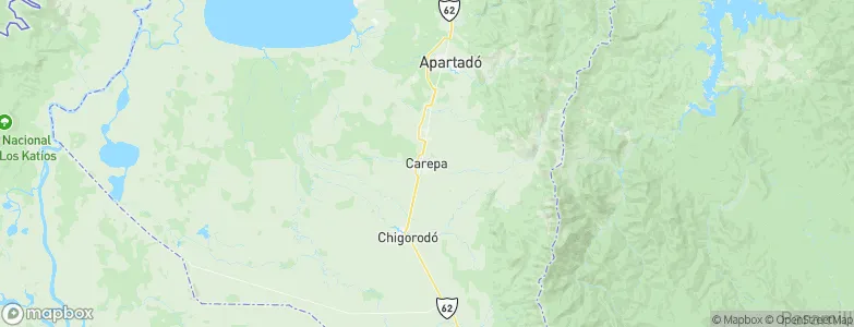 Carepa, Colombia Map