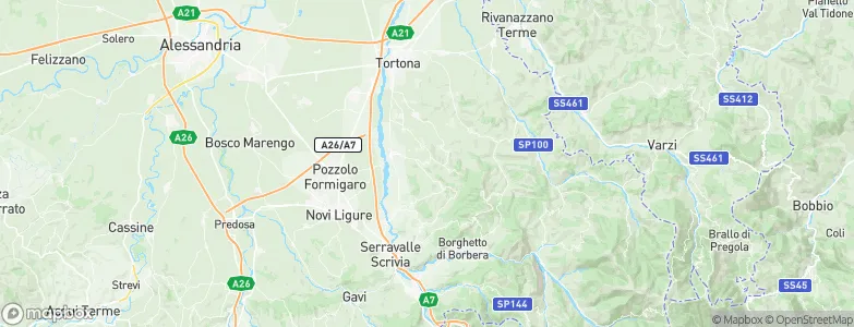 Carezzano Maggiore, Italy Map