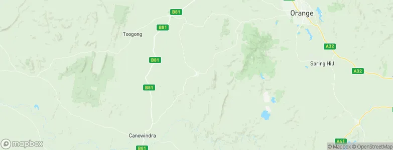 Cargo, Australia Map