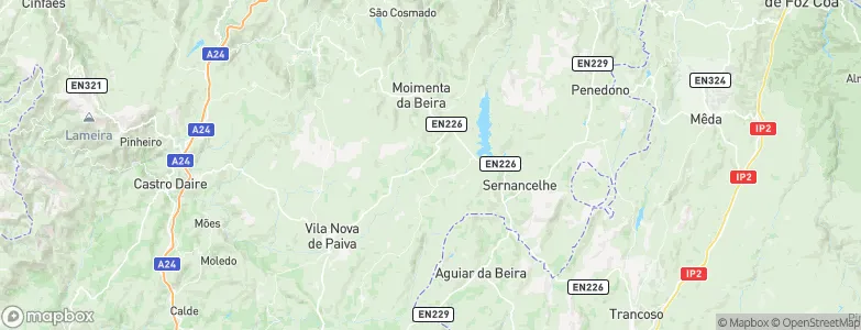 Caria, Portugal Map