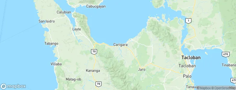 Carigara, Philippines Map