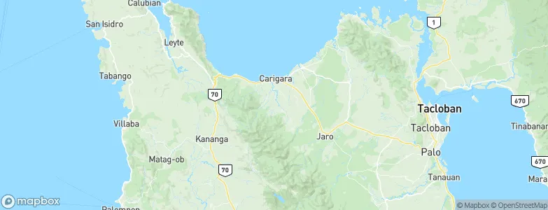 Carigara, Philippines Map