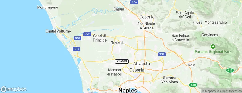 Carinaro, Italy Map