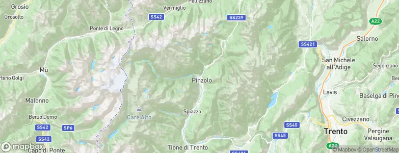 Carisolo, Italy Map