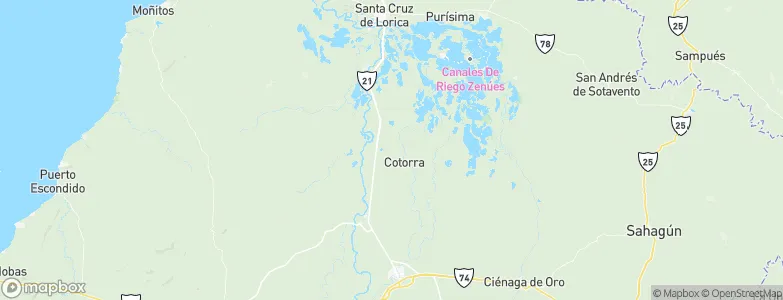 Carito, Colombia Map