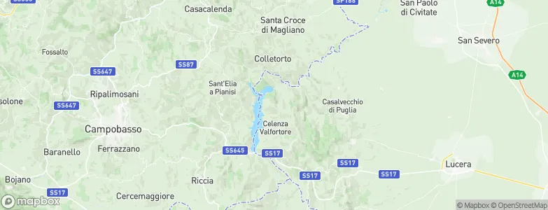 Carlantino, Italy Map