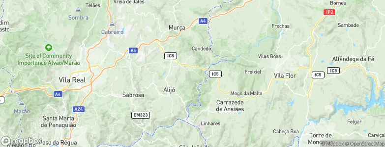 Carlão, Portugal Map