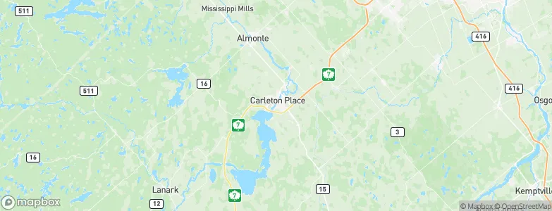 Carleton Place, Canada Map