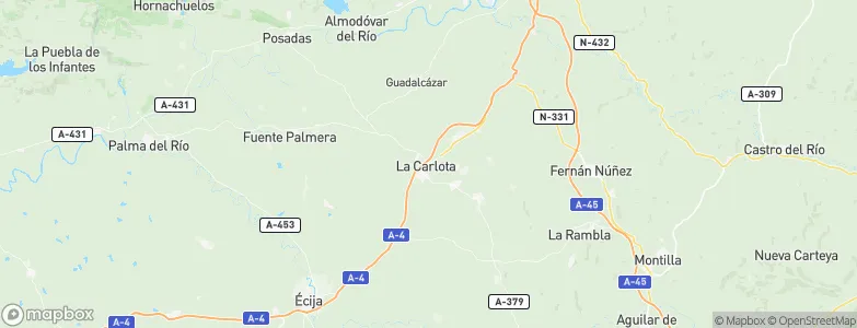 Carlota, La, Spain Map