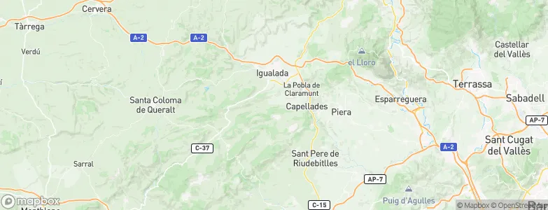 Carme, Spain Map