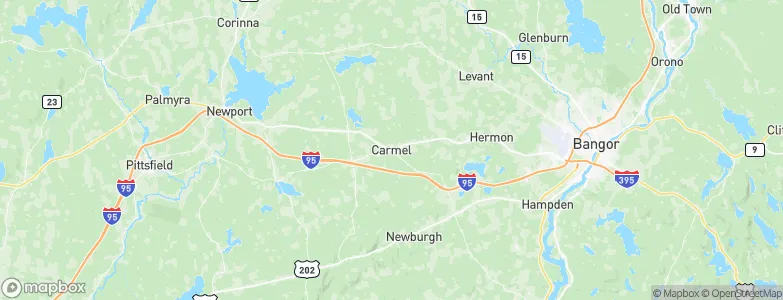 Carmel, United States Map