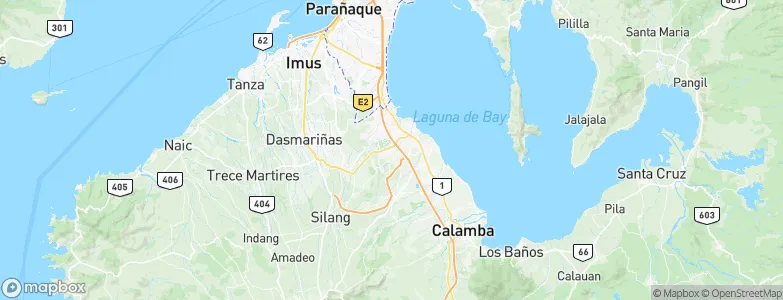 Carmona, Philippines Map