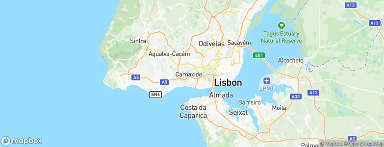 Carnaxide, Portugal Map