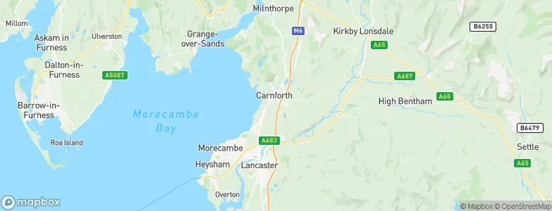 Carnforth, United Kingdom Map