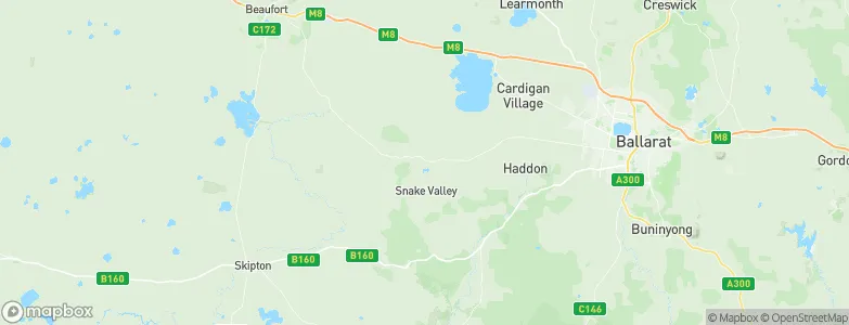 Carngham, Australia Map