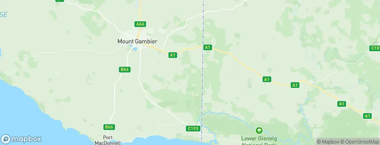 Caroline, Australia Map