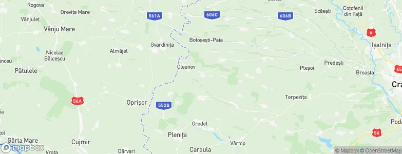 Carpen, Romania Map