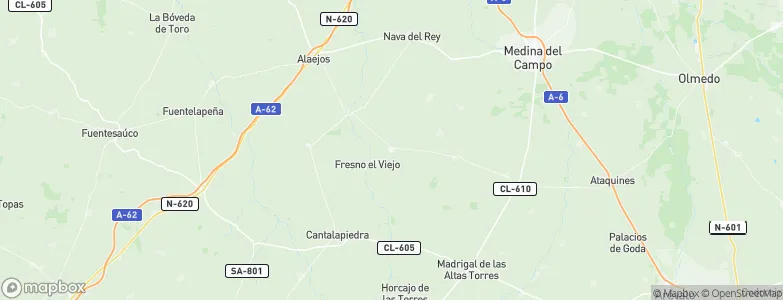 Carpio, Spain Map