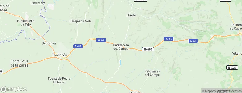 Carrascosa del Campo, Spain Map