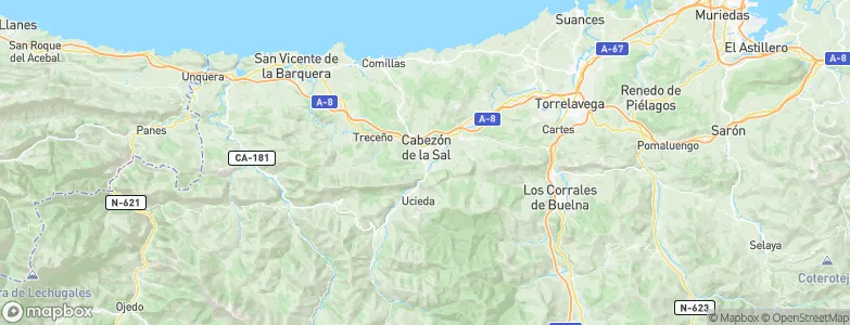 Carrejo, Spain Map