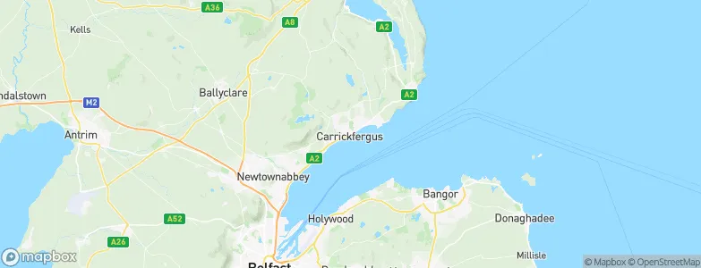 Carrickfergus, United Kingdom Map