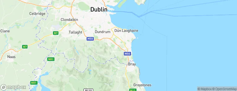 Carrickmines, Ireland Map