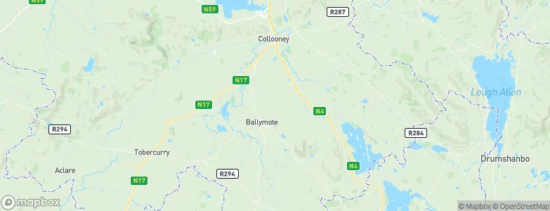 Carrigans, Ireland Map