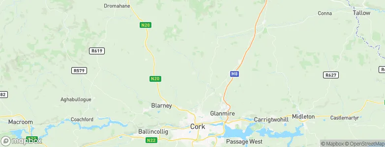 Carrignavar, Ireland Map