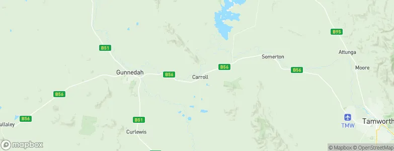 Carroll, Australia Map
