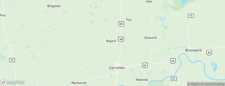 Carroll, United States Map