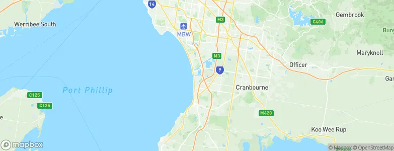 Carrum, Australia Map
