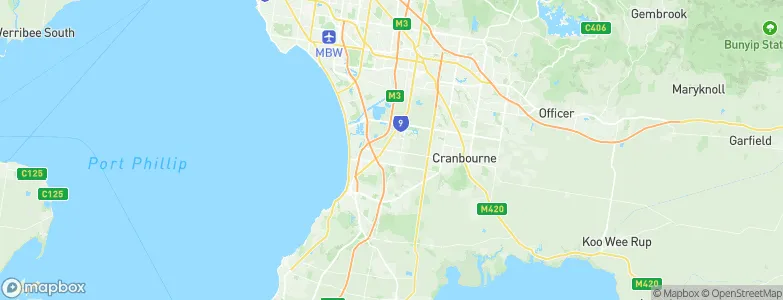 Carrum Downs, Australia Map