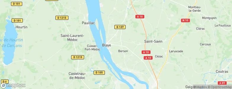 Cars, France Map