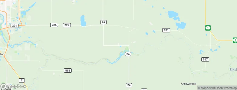Carseland, Canada Map