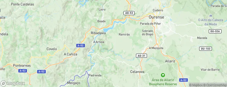 Cartelle, Spain Map