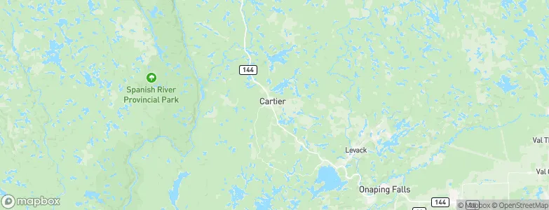 Cartier, Canada Map