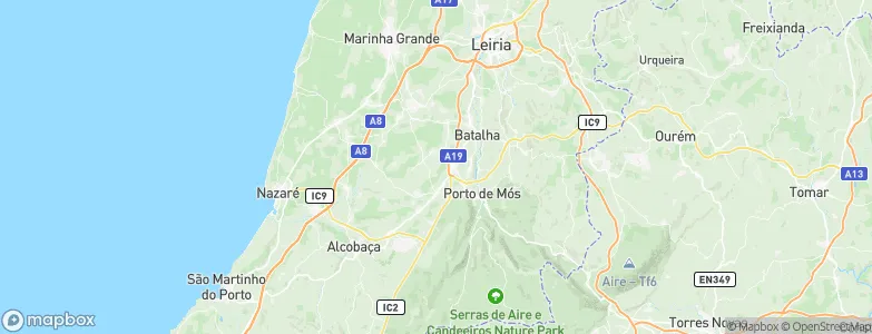 Casais de Matos, Portugal Map