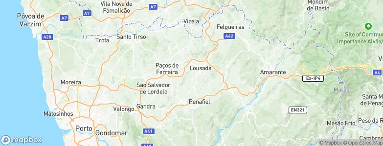 Casais, Portugal Map